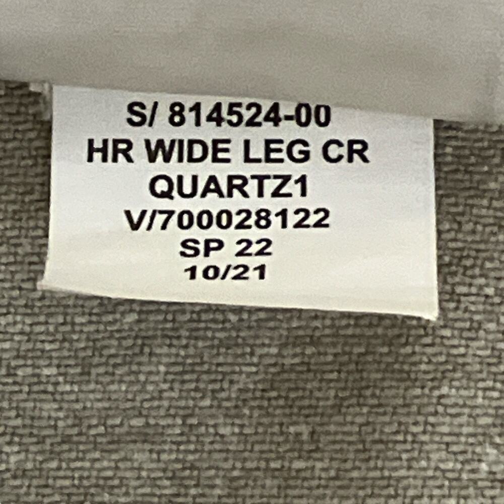 Banana Republic High Rise Wide Leg Crop Jeans Quartz Size 32 - Picture 8 of 8